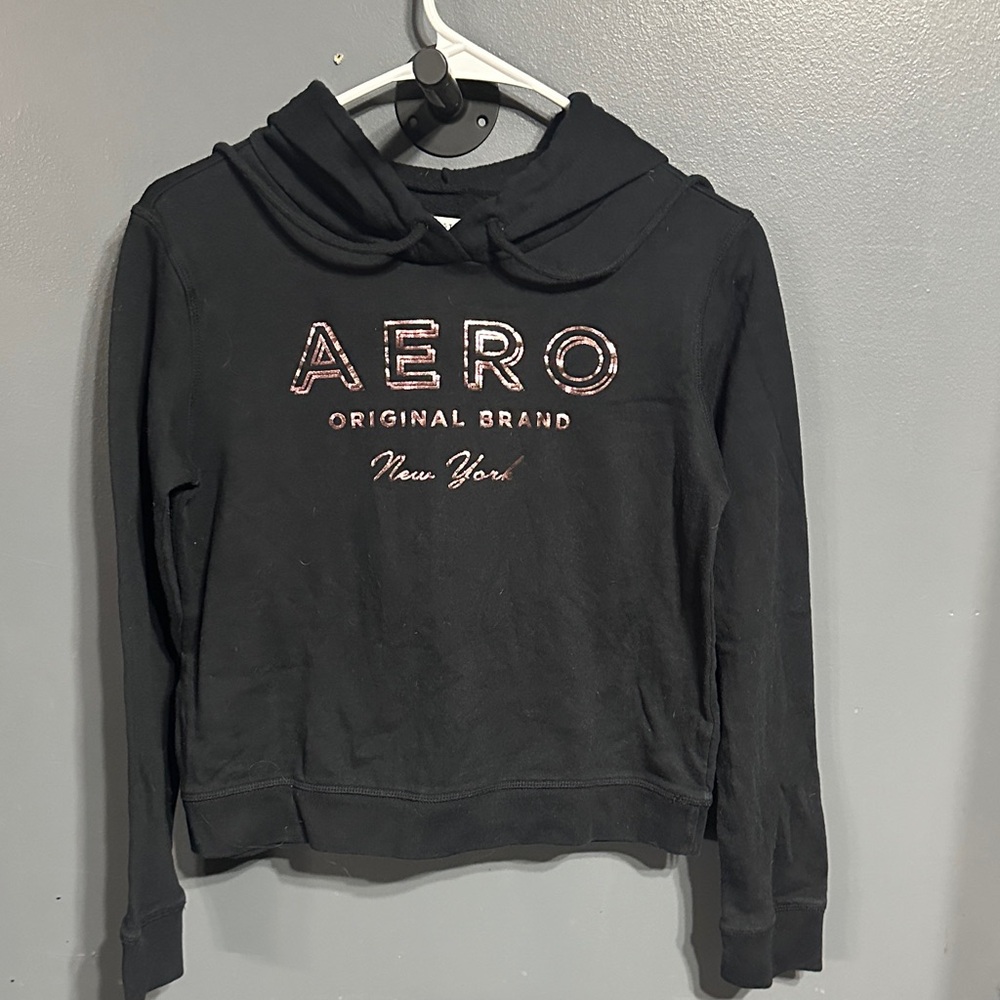 Aeropostale Black hoodie Sweatshirt